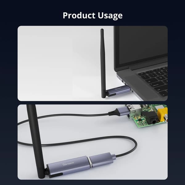 Zigbee USB Dongel, Hög-Gain Antenn, Mångsidig Kompatibilitet,Dongle-PMG24