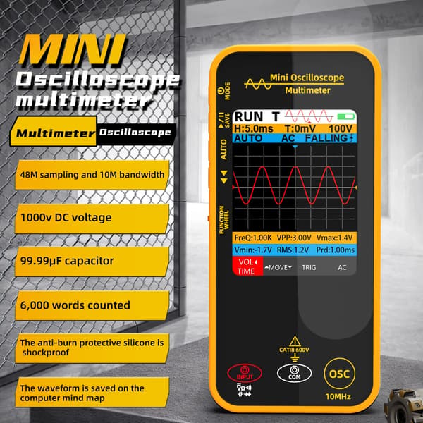 Digital multimeter, högprecisionsprovning, bärbar oscilloskop,OS1