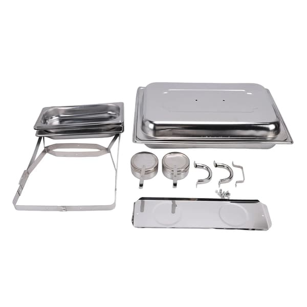 Chafing Dish, Rostfritt Stål, Bufféset,Silver