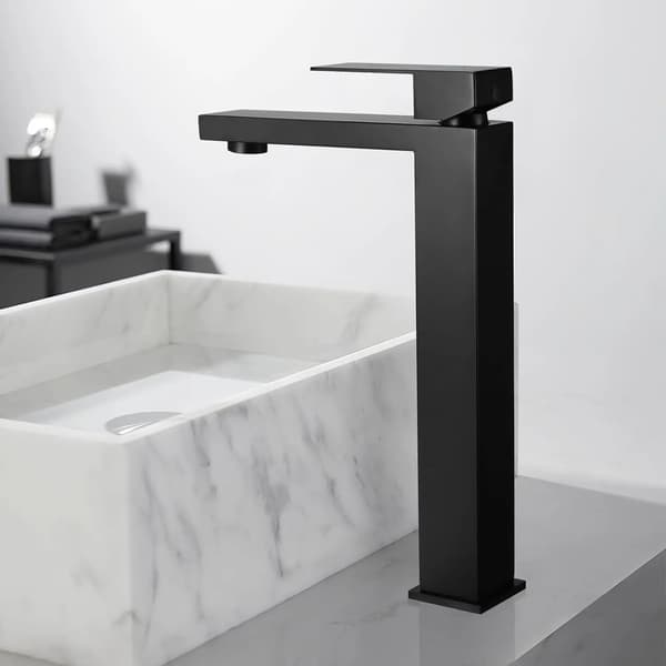 Vaskebatteri, Dækmonteret, Vandbesparende Design,Rustfrit stål, 2 stk