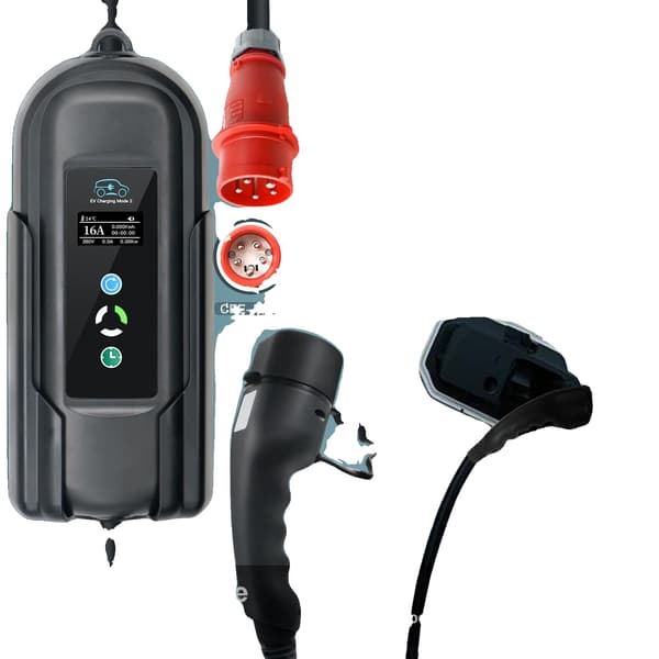 EV-laddare, 11KW effektutgång, justerbar ström,Typ2