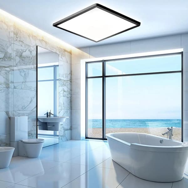 Loftlampe, Energi Effektiv, Moderne Design,sort