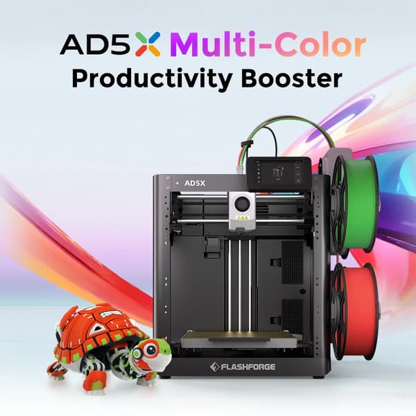 3D-printer, højhastighedsudskrivning, intelligent filament system,AD5X