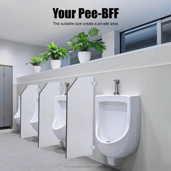 Urinalpartition, Holdbare Materialer, Privatlivsforbedring,HVID
