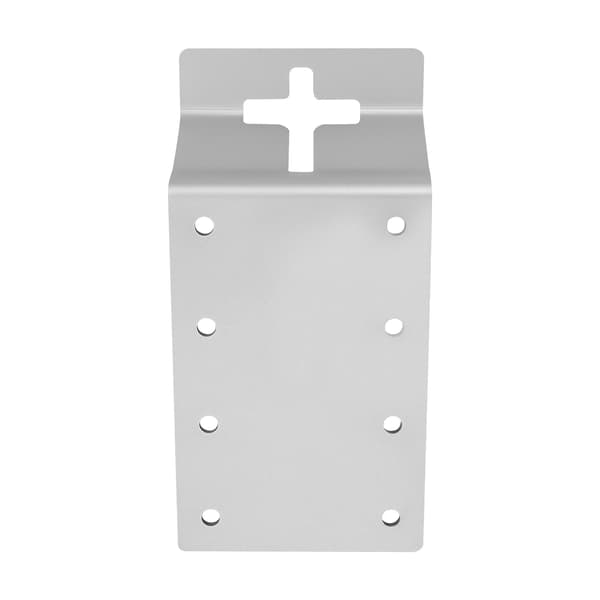 T Post Mål Hängare, Tungt Bracket, Lastkapacitet 200kg,SILVER, 12PCS