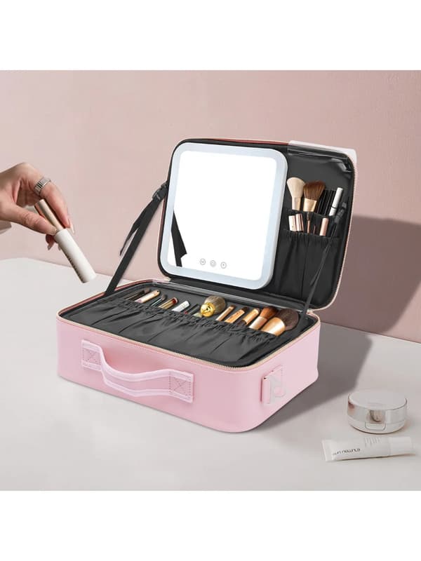Makeup Taske, LED Spejl, Bærbart Design,MR2G87I7NDZT8
