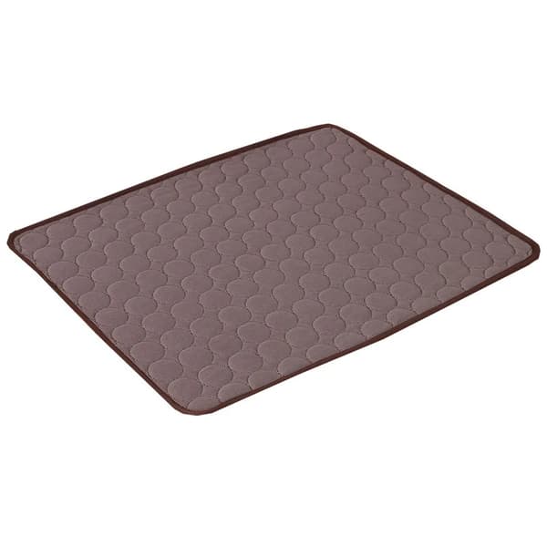 Kølemåtte, Ikke-giftigt materiale, Holdbart design,M 62x50cm-b, Kaffe