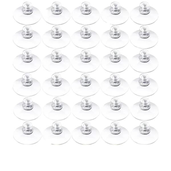 Sugkoppskrokar, Stark Hållfasthet, Mångsidig Användning,30PCS
