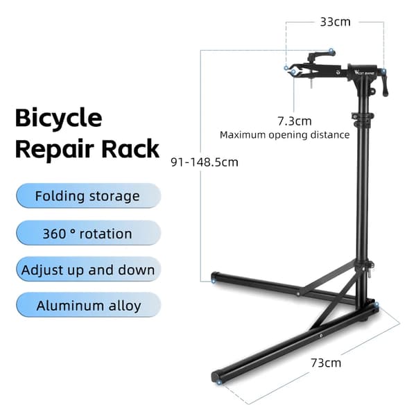 Reparationsställ, Aluminiumlegering, Kompakt Design,Bipod Ställ