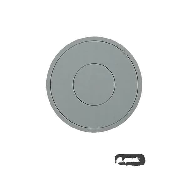 Alustat, Lämpöä Kestävä, Silikoni Materiaali,Pyöreä-c, 16cm-c, H45 harmaa
