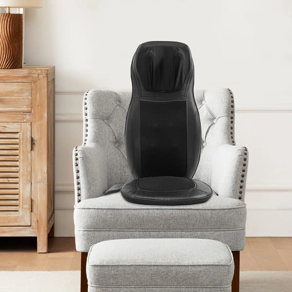 Massagepude, Ergonomisk Design, Multi-Punkt Dyb Massage,Granat