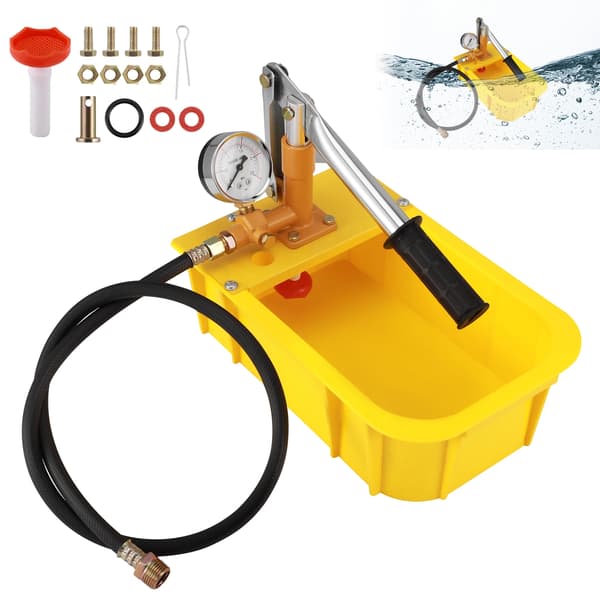 Trycktestpump, 25bar kapacitet, 5L volym,A
