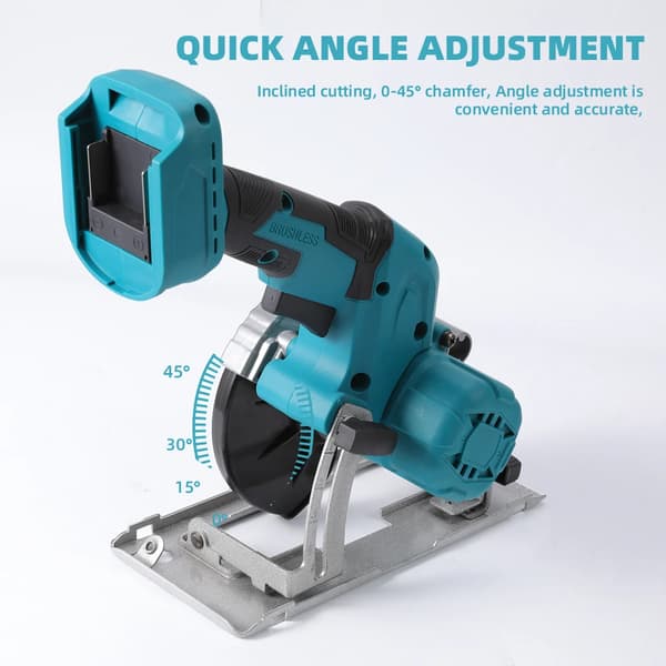 Cirkelsåg, Batteridriven, Ergonomisk Design, 1 Batteri