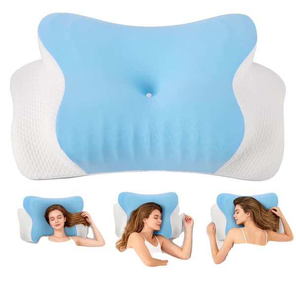 Støttepude, Hukommelsesskumsfyld, Ergonomisk Design,A