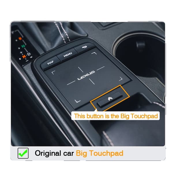 CarPlay og Android Auto Dekoder, Trådløs Funktionalitet, Nem Installation,Stor touchpad