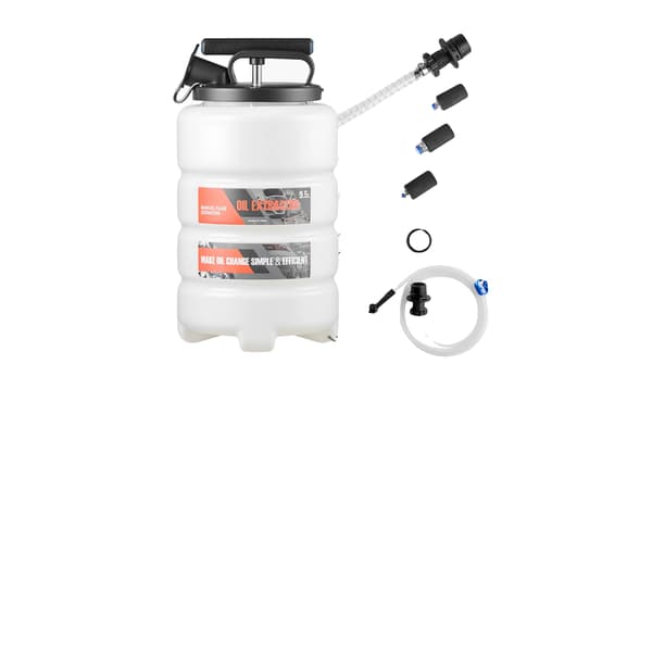 Fluidextraktor, Manuell Drift, Läcksäker Design,9.5L