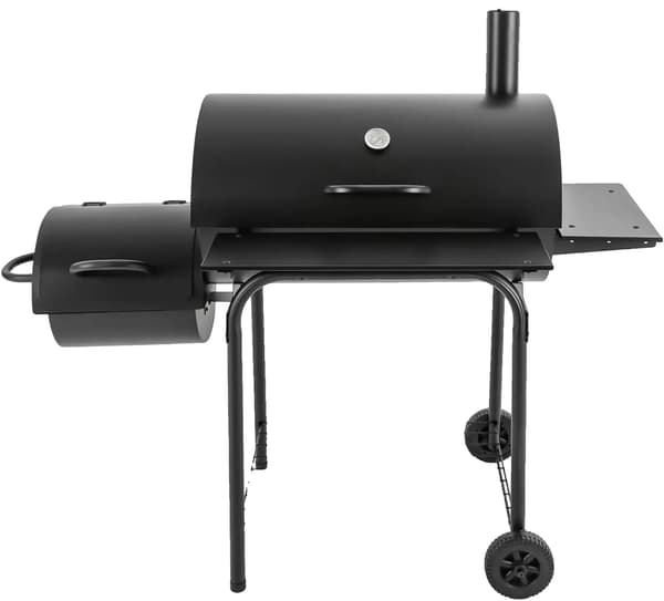 Kulgrill, Indbygget Termometer, Uafhængige Kogegitre,sort