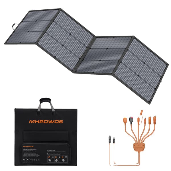 Solpanel, Bärbar, Hög Effektivitet,220W 20V Solpanel