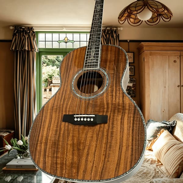 Guitar, KOA Krop, Fast Bro,Brun