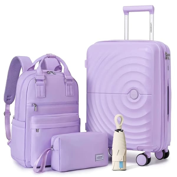 Reseorganisatörsset, Kompakt Design, Hållbara Material,Lavendel
