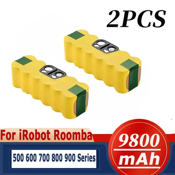 Akku, 14.4V, 9800mAh,9800MAH-2PCS