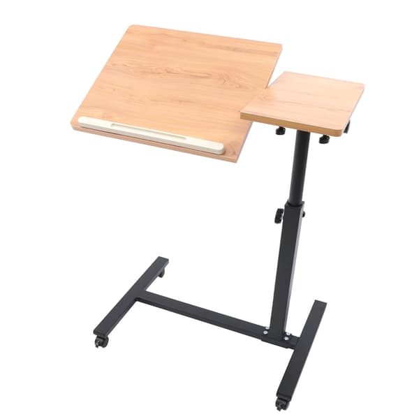 Justerbart Datorbord, Ergonomisk Design, Lätt Rörlighet,Khaki