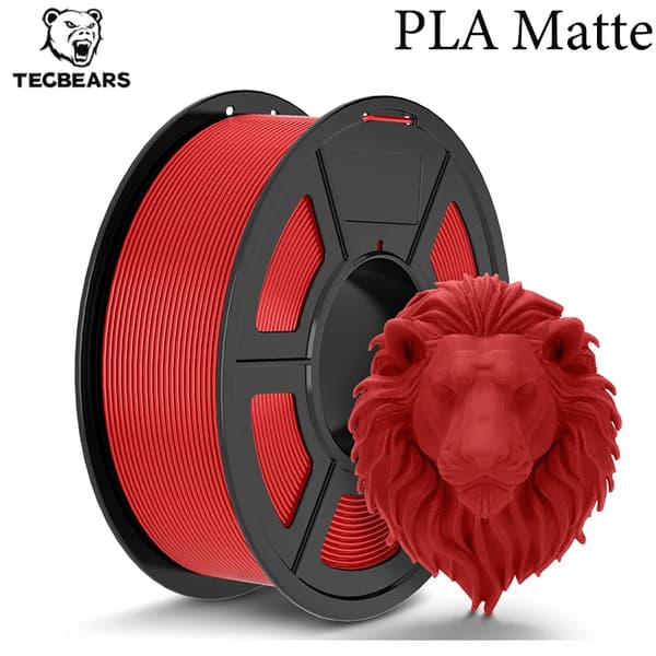 PLA Filament, Højhastighedsprint, Mat Finish,PLA MATTE RD