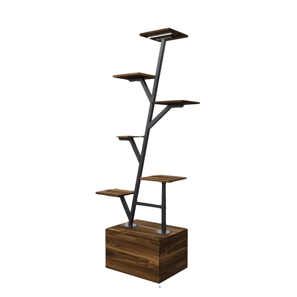 Planteholder, Hjerteformet Design, Multi-Niveau Display,2stk typer C