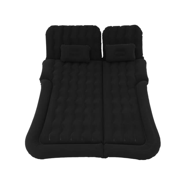 Luftmadrass, uppblåsbar design, stöder 300 kg,svart