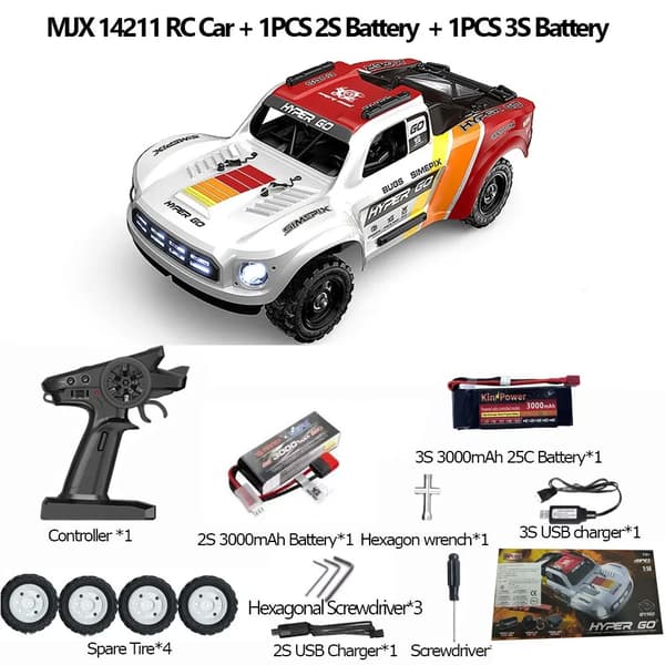 RC Bil, Hög Hastighet, Terrängprestanda,MJX14211 2B
