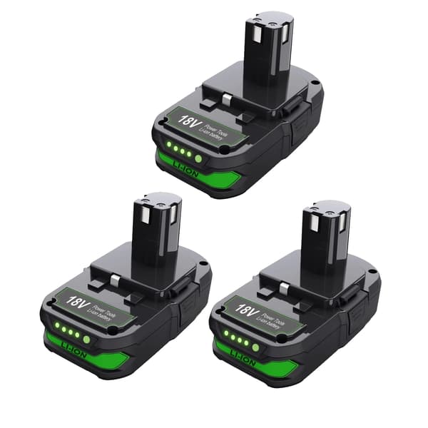 Batteribyte, 18V Li-ion, 3000mAh kapacitet, 18V-c, 3BAT