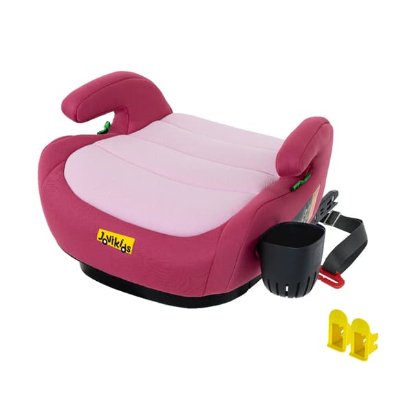Børnesæde, Isofix-adapter, Let at vaske,PinkFabricPolypropyl