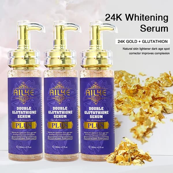 Kroppslotion, Återfuktar, Tar bort mörka fläckar, 3-pack serum
