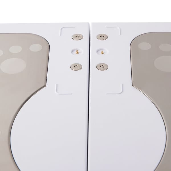 Fodmassageapparat, Elektrisk Muskestimulation, 6 Massageindstillinger,HVID