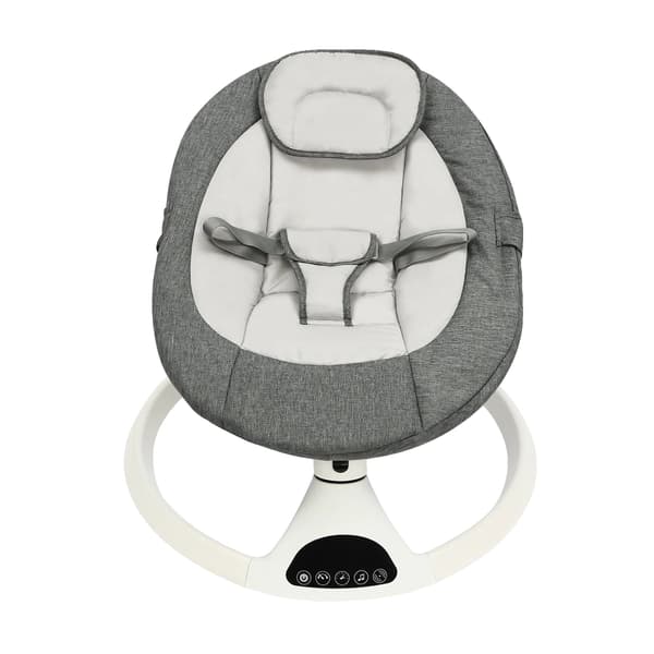Babysving, Bluetooth Kontrol, 10 kg Belastning,GRÅ
