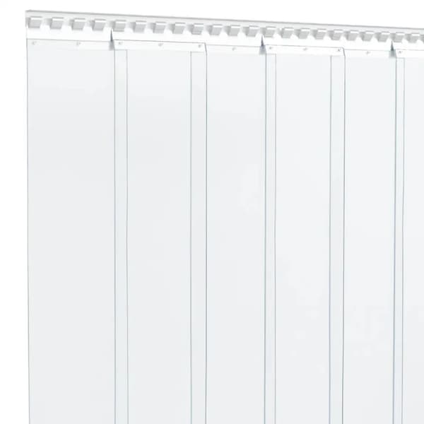 PVC Strip Gardin, Holdbart Materiale, Alsidig Brug,Elfenben