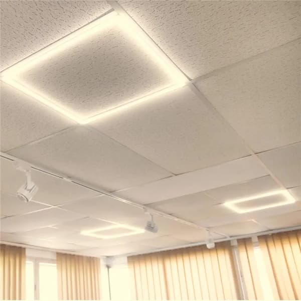 LED Loftpanel, Energi Effektiv, Nem Installation,Varmt lys 48W