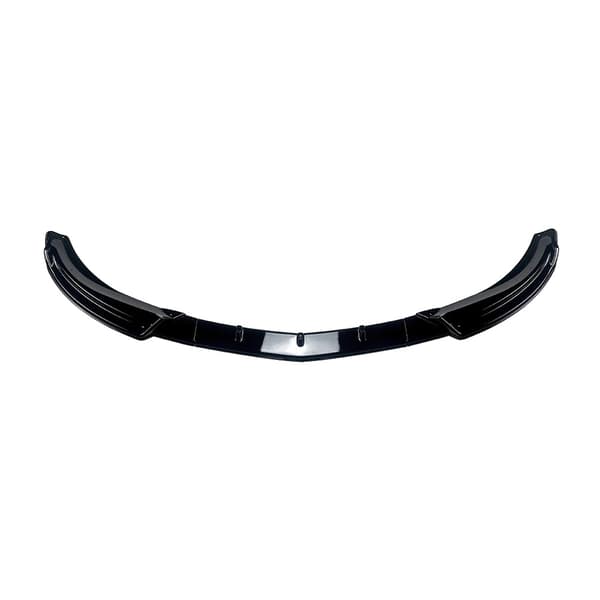 Front Bumper Splitter Lip Spoiler, Skræddersyet Pasform, Aerodynamisk Design,sort