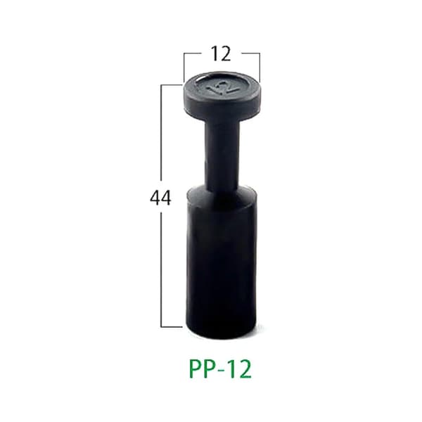 Atomiserande dimmunstycke, Precision bevattning, Hållbar konstruktion,10st 12mm ändpropp