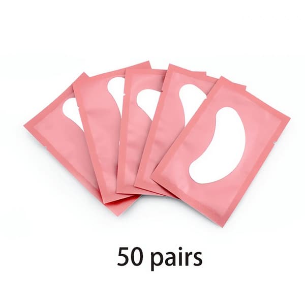 Øjenlapper, Komfortabel Anvendelse, Hypoallergenisk Materiale,50PCS Pink