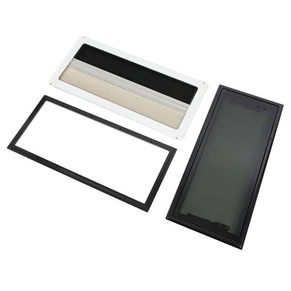 Markisevindue, Holdbare Materialer, Nem Installation,sort
