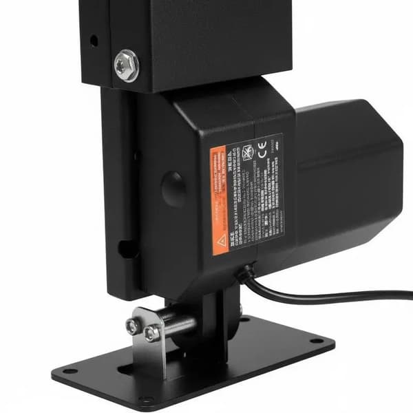 Motoriserat TV-lyftfäste, Höjdjusterbart, Maxlast 60 kg, Silver