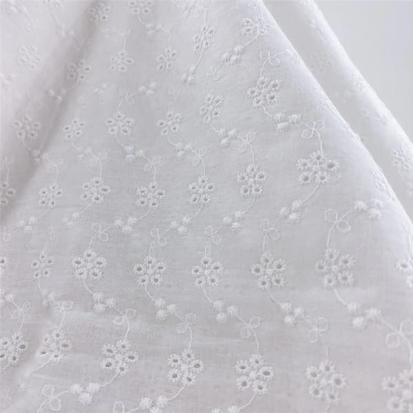 Spetstyg, Broderad Design, Andningsbart Material,Plommonblomma, 45cm X 130cm-d