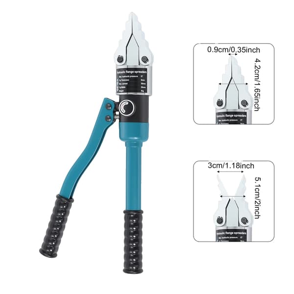 Hydraulisk Spreder, Højt Tryk, Ergonomisk Greb,Blå