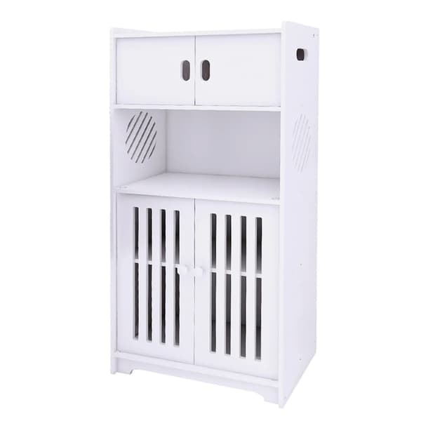Förvaringsskåp, Modern Design, Mångsidig Användning,VIT