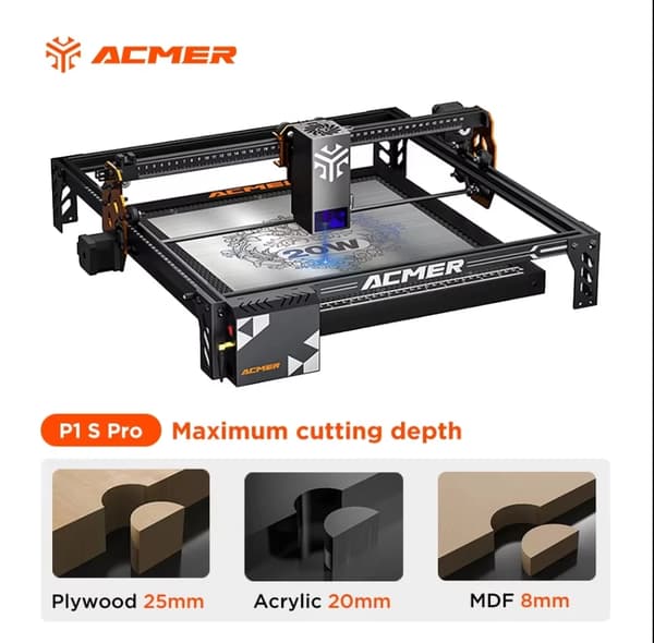 Lasergravyr, Hög Precision, Mångsidig Materialkompatibilitet,20W