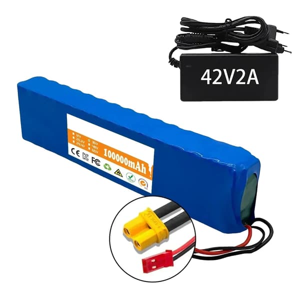 Litiumjonbatteripack, Lättviktsdesign, Förbättrade säkerhetsfunktioner,10s3p-XT30 JST