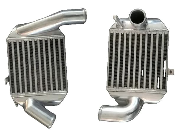 Intercooler, Aluminium, Designet til Audi A4 S4 Allroad A6 Kompatibilitet,sort