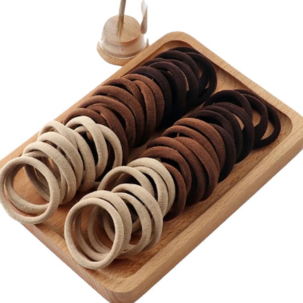 Elastiska Hårband, Modernt Design, Bekväm Passform,khaki-a, 20st-a