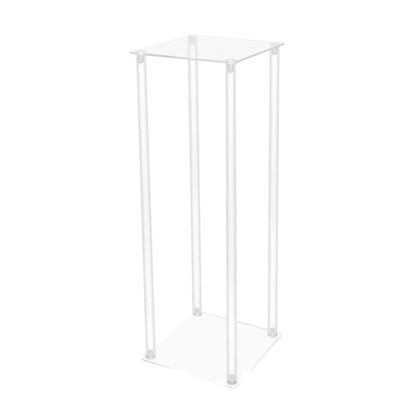 Akrilblomdisplayställ, 3KG kapacitet, elegant design,Klar